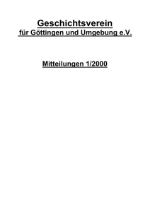 2000-04 - Geschichtsverein für Göttingen und Umgebung eV