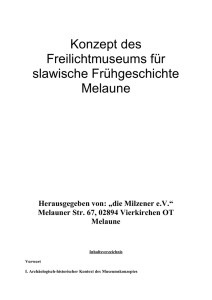 Freilichtmuseum für slawische Frühgeschichte Melaune