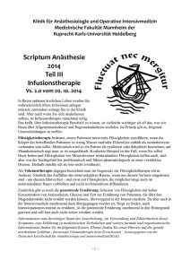 Infusionstherapie f&uuml;r den Hausgebrauch