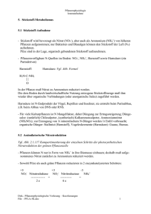 Vgl. Abb. 1.67 Reaktionsfolge der Nitratreduktase