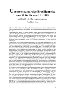 Reisebericht auf deutsch als Word Dokument ()