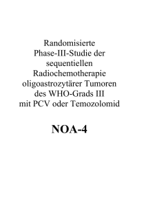 Bogen für die Meldung eines neuen Patienten in die NOA-4