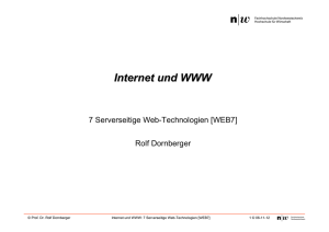 Serverseitige Web