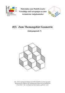 3 Geometrie I