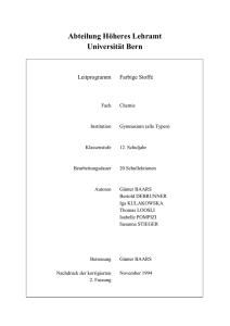 Leitprogramm farbige Stoffe