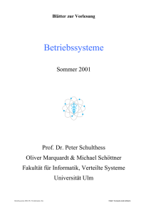 2. Aufgaben von Betriebssystemen