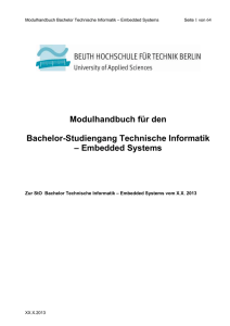 Modulhandbuch_TI - Beuth Hochschule für Technik Berlin