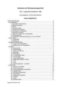 Legistischen Richtlinien 1990 - Bundesministerium für Bildung und