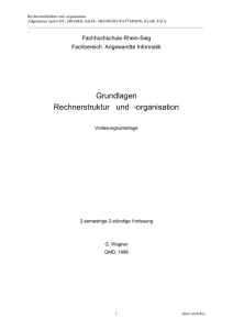 Geschichte der Rechnerarchitektur