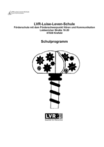Schulprogramm der LVR-Luise-Leven