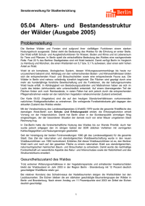 05.04 Alters- und Bestandesstruktur der Wälder (Ausgabe 2005)