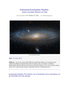 Andromeda Mutterschiffe Kommandant Mandrul