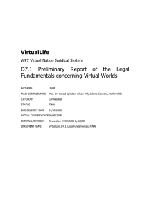 References - VirtualLife