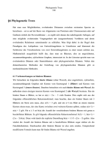 6 Phylogentic Trees