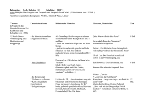 Curriculum kath. Religion Q1.1 - Gymnasium Nepomucenum Rietberg.