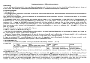 § 38 DAS JOHANNESEVANGELIUM - Theologie