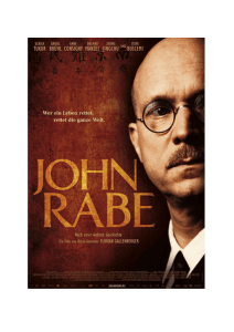 John Rabe Presseheft ohne Motive [*]