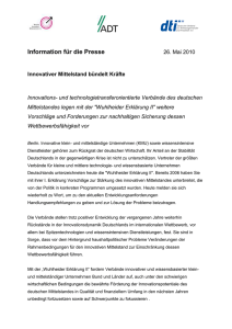Pressemitteilung - ATI Westmecklenburg GmbH
