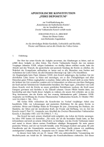 apostolische konstitution - Documenta Catholica Omnia