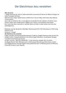 KAPITEL 7: Gleichnisse, die Jesu Anspruch beweisen