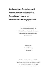 Dokumentvorlage f&uuml;r Diplomarbeiten