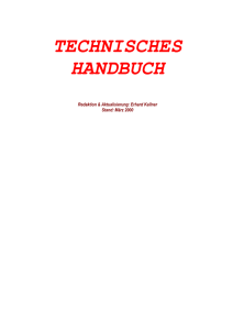 Technisches Handbuch