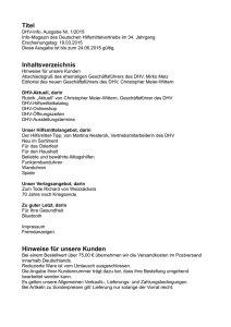 DHV-INFO Nr. 1/2015 (Stand: 19.03.2015)