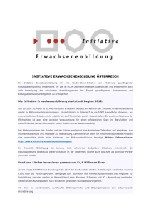 Initiative Erwachsenenbildung Österreich