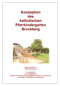 Konzeption - Gemeinde Bruckberg