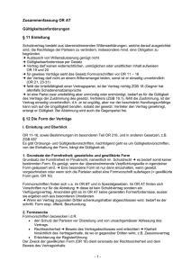 Zusammenfassung OR AT