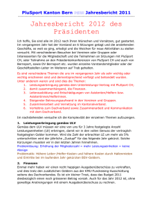 Willkommen - Plusport Bern