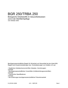 BGR 250/TRBA 250
