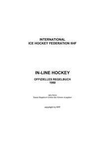 IIHF Regelbuch herunterladen