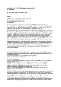 Herunterladen des Sitzungsberichtes