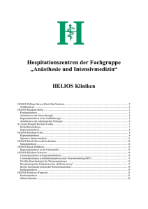 Regionalan&auml;sthesie