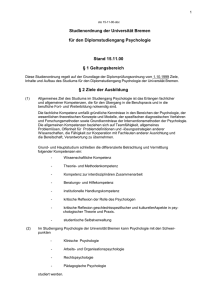 STO - Lehre - Universit&auml;t Bremen