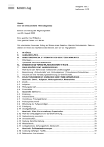 Bericht und Antrag - Ombudsstelle