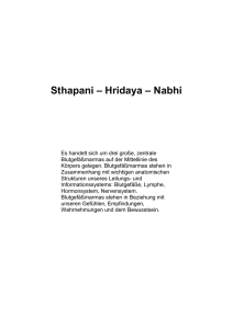 Sthapani – Hridaya – Nabhi