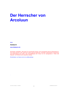 Der Herrscher von Arcoluun