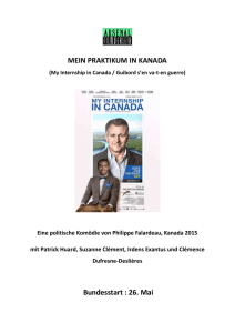 MEIN PRAKTIKUM IN KANADA (My Internship in Canada / Guibord