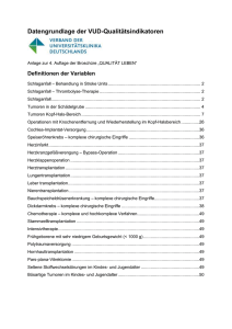 Datengrundlage der VUD
