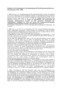 Beispielen der Erkrankungen in