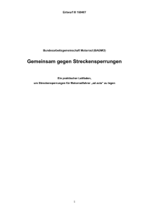 Einleitung - Institut f&uuml;r Zweiradsicherheit