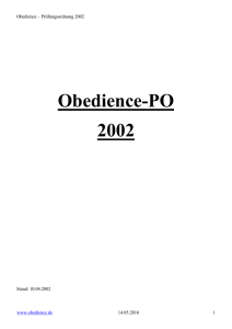 Obedience-PO