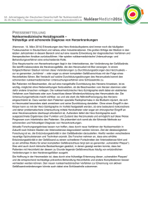 PRESSEMITTEILUNG - Deutsche Gesellschaft für Nuklearmedizin