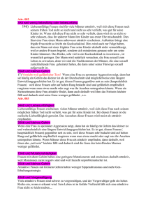 35Att und kleines Gehirn - Die Sch&ouml;nheit der Frau aus Sicht der