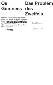 Das Problem des Zweifels