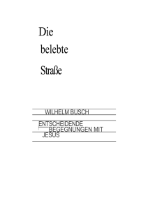 Die belebte Strasse - Die Heilung des Blinden