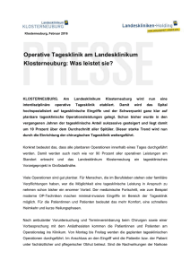 Word-File  - Landesklinikum Klosterneuburg