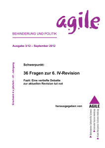 Behinderung und Politik